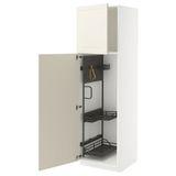 IKEA METOD temizlik dolabı BODBYN kırık beyaz-koyu gri - 39573837