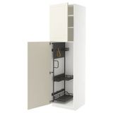 IKEA METOD temizlik dolabı BODBYN kırık beyaz-koyu gri - 79573901