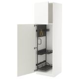 IKEA METOD temizlik dolabı RINGHULT beyaz-koyu gri - 69573845