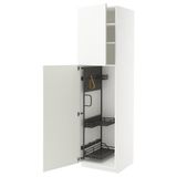 IKEA METOD temizlik dolabı RINGHULT beyaz-koyu gri - 89573910