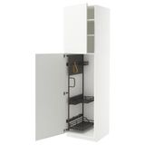 IKEA METOD temizlik dolabı STENSUND beyaz-koyu gri - 79573915