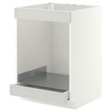 IKEA METOD/MAXIMERA ankastre fırın dolabı ASPUDDEN açık gri - 29604373