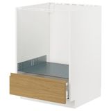 IKEA METOD/MAXIMERA ankastre fırın dolabı VOXTORP meşe görünümlü - 79538291