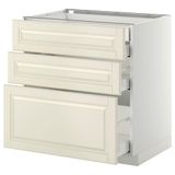 IKEA METOD/MAXIMERA çekmeceli alt dolap BODBYN kırık beyaz - 09104135