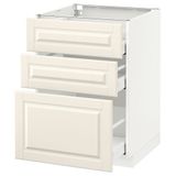 IKEA METOD/MAXIMERA çekmeceli alt dolap BODBYN kırık beyaz - 59110501