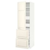 IKEA METOD/MAXIMERA mutfak boy dolabı BODBYN kırık beyaz - 89369674