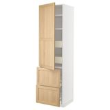 IKEA METOD/MAXIMERA mutfak boy dolabı FORSBACKA meşe - 79509463