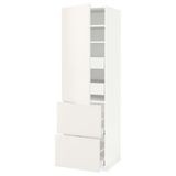 IKEA METOD/MAXIMERA mutfak boy dolabı VEDDINGE beyaz - 09377574