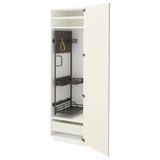IKEA METOD/MAXIMERA temizlik dolabı BODBYN kırık beyaz-koyu gri - 39574115