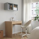IKEA MICKE çalışma masası ağartılmış meşe görünümlü - 60484764
