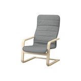 IKEA Minder, Sallanan Koltuk, Knisa Açık Gri, Derinlik: 72 cm Yükseklik: 100 cm Genişlik: 66 cm