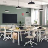 IKEA MITTZON çalışma masası huş kaplama-beyaz - 29532994