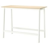 IKEA MITTZON çalışma masası huş kaplama-beyaz - 59533058