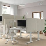 IKEA MITTZON yüksekliği ayarlanabilen çalışma masası beyaz - 59529966