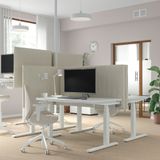 IKEA MITTZON yüksekliği ayarlanabilen çalışma masası beyaz - 69528184