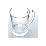 IKEA Mjöd 600 ML-CC 1 Adet Kulplu % 100 Cam Bira Bardağı.