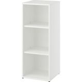 IKEA Modern Beyaz Bebek/çocuk Gardırop 40X42X100 cm - Iskandinav Tarzı Sağlam Ahşap Çocuk Odası Dolabı - Modüler Depolamalı Yapı