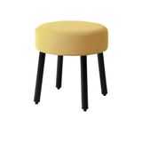 Ikea Mörtfors Puf, 47X47Cm , Diseröd Koyu Sarı
