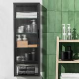 IKEA MOSSJÖN banyo duvar dolabı antrasit - 60567778