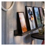 IKEA MOSSLANDA çerçeve rafı siyah - 70292104