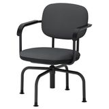 IKEA MULLSJÖ çalışma sandalyesi grasnas koyu gri - 10576582