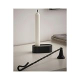 IKEA Mum Söndürme Aleti Uzunluk 33 cm Ikea Metal Saplı Mum Söndürücü Siyah Renk