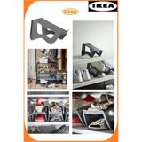 IKEA Murvel Gri Ayakkabı Düzenleyici, 2 Adet