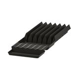 Ikea Mutfak-Çekmece Düzenleyici Bıçaklık Meridyendukkan Antrasit Renk 20X50 cm