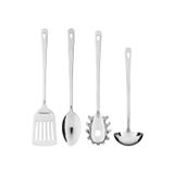 IKEA Mutfak Gereçleri Servis Seti 4 Parça Kepçe Kaşık Spatula Paslanmaz Çelik