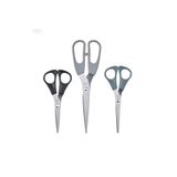 IKEA Mutfak Makası Seti 12 cm; 13 cm ve 14 Cm İkea3'lü Set Makas Paslanmaz Çelik Sebze Makası