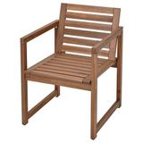 IKEA NAMMARÖ kolçaklı sandalye açık kahverengi - 90511105