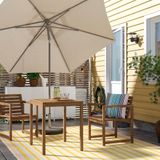 IKEA NAMMARÖ masa ve sandalye seti açık kahverengi - 19544577