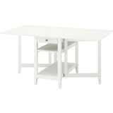 IKEA Nasınge Katlanır Mutfak Masası Beyaz 2 4 Kişilik 48 / 104 / 159 x 85 cm