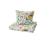 IKEA Natthager çocuk nevresim takımı çok renkli, 150x200/50x60cm