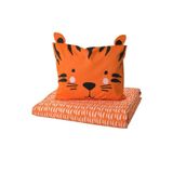 IKEA Natthager çocuk nevresim takımı turuncu, 150x200/50x60cm