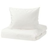 IKEA Nattjasmin 150x200/50x60 cm Beyaz Tek Kişilik Nevresim Seti