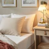 IKEA NATTJASMIN lastikli çarşaf beyaz - 30337005