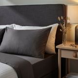 IKEA NATTJASMIN yastık kılıfı koyu gri - 30442704