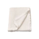 IKEA Nemostore Gulsparv Bebek battaniyesi beyaz 70x90