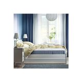 Ikea Nemostore Vesteröy Çift Kişilik Yatak, Açık Mavi, 160X200 Cm, Sert
