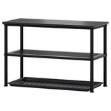 IKEA NIPASEN/BAGGMUCK ayakkabılık siyah-gri - 69618009