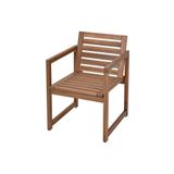 IKEA NÄMMARÖ kolçaklı sandalye, açık kahverengi Kentoylu