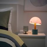 IKEA NÖDMAST abajur açık pembe-koyu gri-yeşil - 50575905