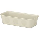 IKEA Nojıg 10X20X5 cm Bej Kutu Masaüstü Çekmece Içi Evrak Aksesuar Saklama Kutusu Düzenleyici