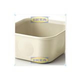 IKEA Nojig Bej Renk Kutu, Çekmece İçi Düzenleyici, Masaüstü Düzenleyici, Organizer, 10x10x5 cm