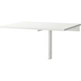Ikea Norberg Masa Beyaz 2 Kişilik Duvara Monte 74 x 60 cm Yer Tasarruflu Katlanır - 75x60 cm