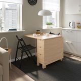 IKEA NORDEN katlanır mutfak masası huş - 90423887