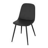 IKEA NORDMANSSKAR döşemeli sandalye siyah-Bomstad siyah - 59618199