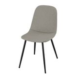 IKEA NORDMANSSKAR döşemeli sandalye siyah-Tonerud gri - 99618215