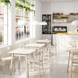 IKEA NORRAKER/RÖNNINGE mutfak masası takımı huş - 69297249